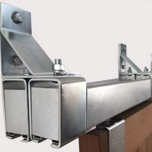 Load image into Gallery viewer, Box Rail 600lb Bypass Track (Stainless Steel)