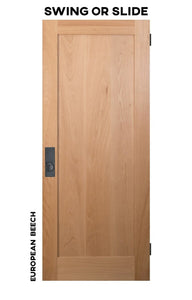 Classic Single Panel Sliding Barn Door Test